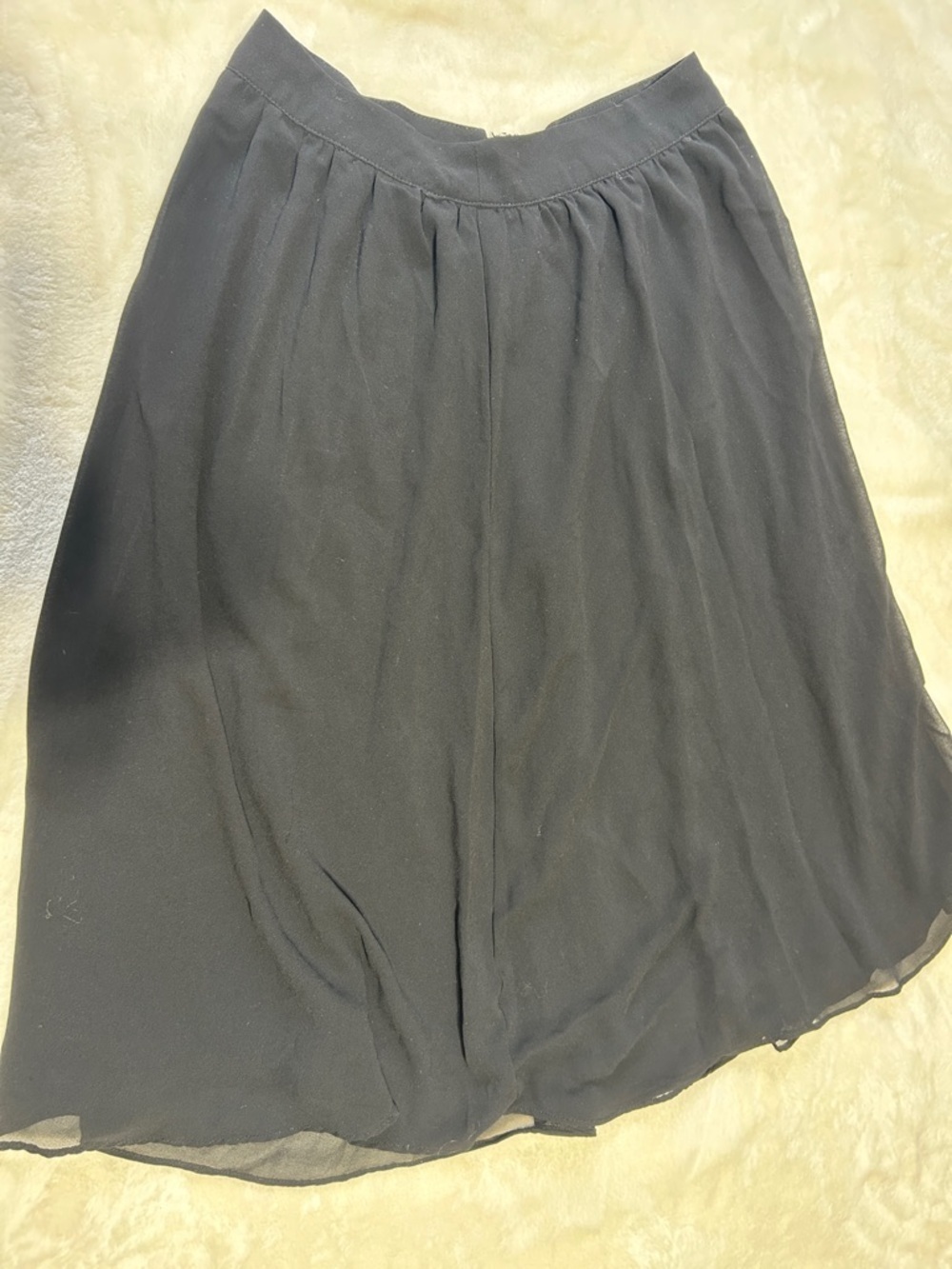 Black Women's Flowy Skirt